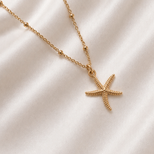 Bobbie Starfish Pendant Necklace