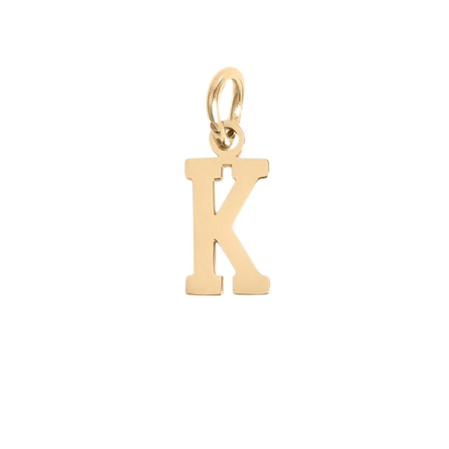 Small Varsity Initial Charms