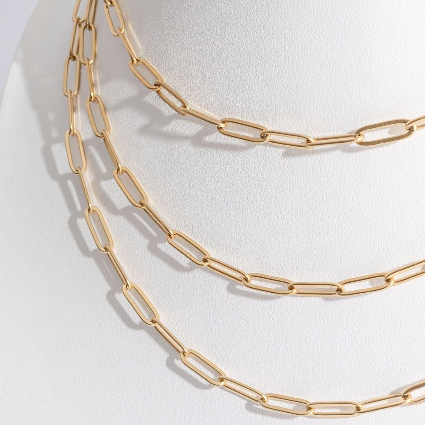 14K Gold-Filled Large Sage Necklace