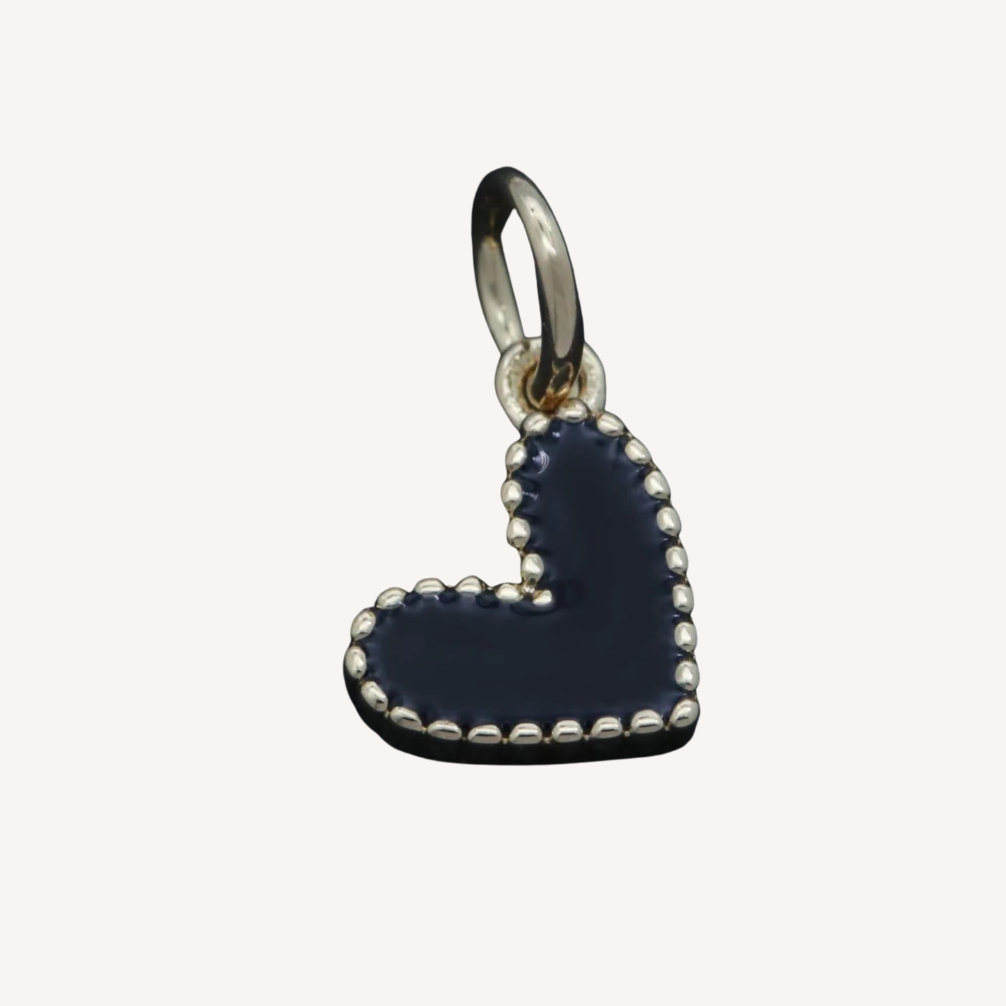 Mini Colored Heart Charms