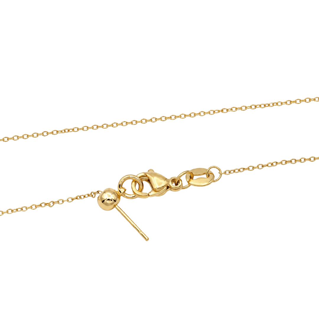 Initial Slider Necklace (Add up to 5 initials)