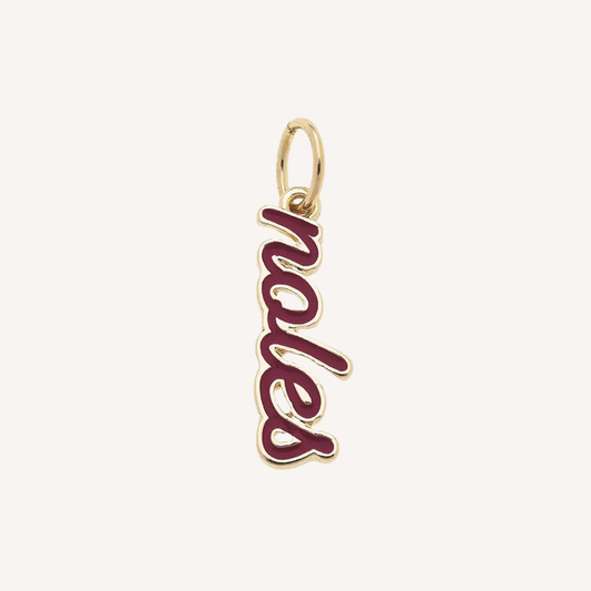 Medium Florida State Seminoles Script Charm