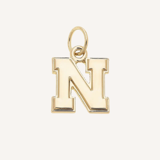 Large Nebraska Cornhuskers Logo Charm