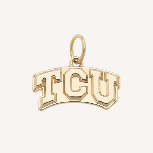 Large TCU Frogs Logo Charms