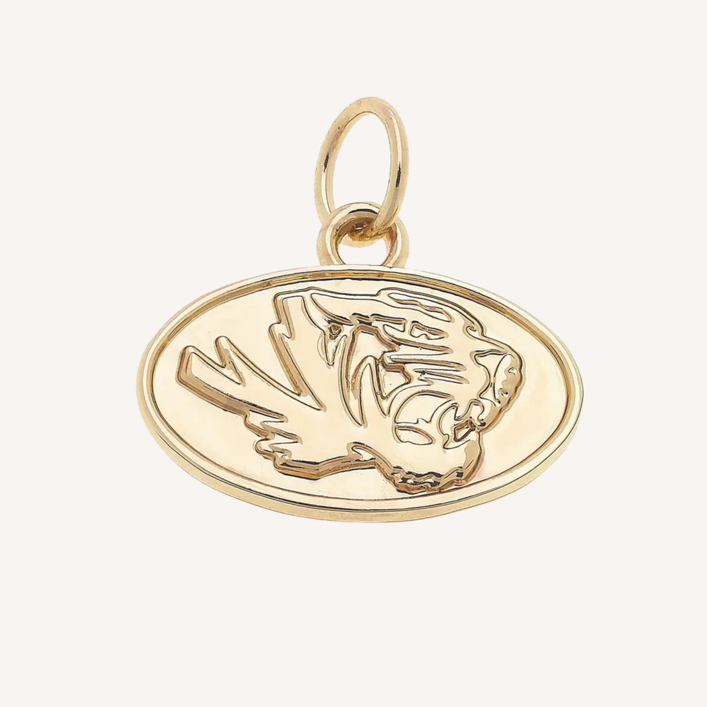 Large Missouri Tigers Logo Charm