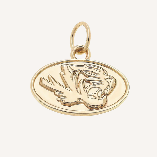Large Missouri Tigers Logo Charm