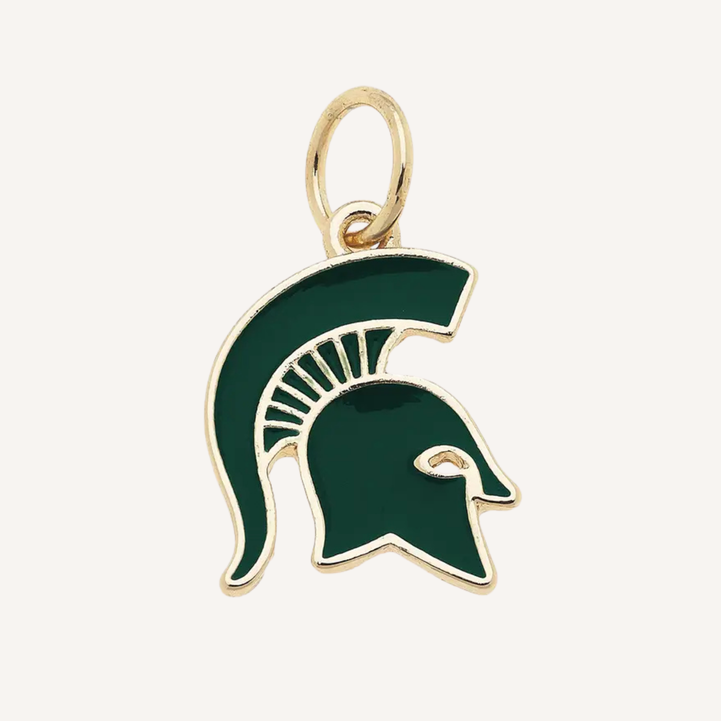 Michigan State Spartans Logo Charm