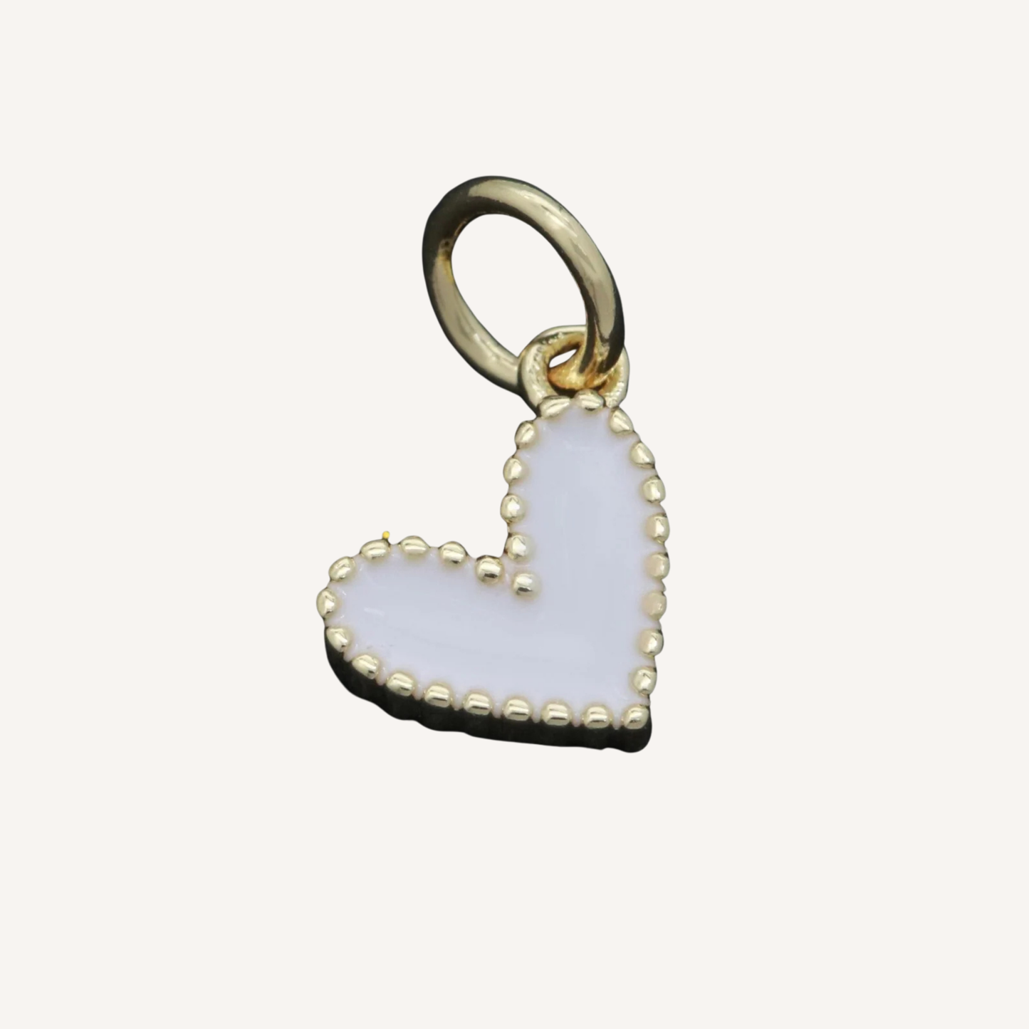 Mini Colored Heart Charms