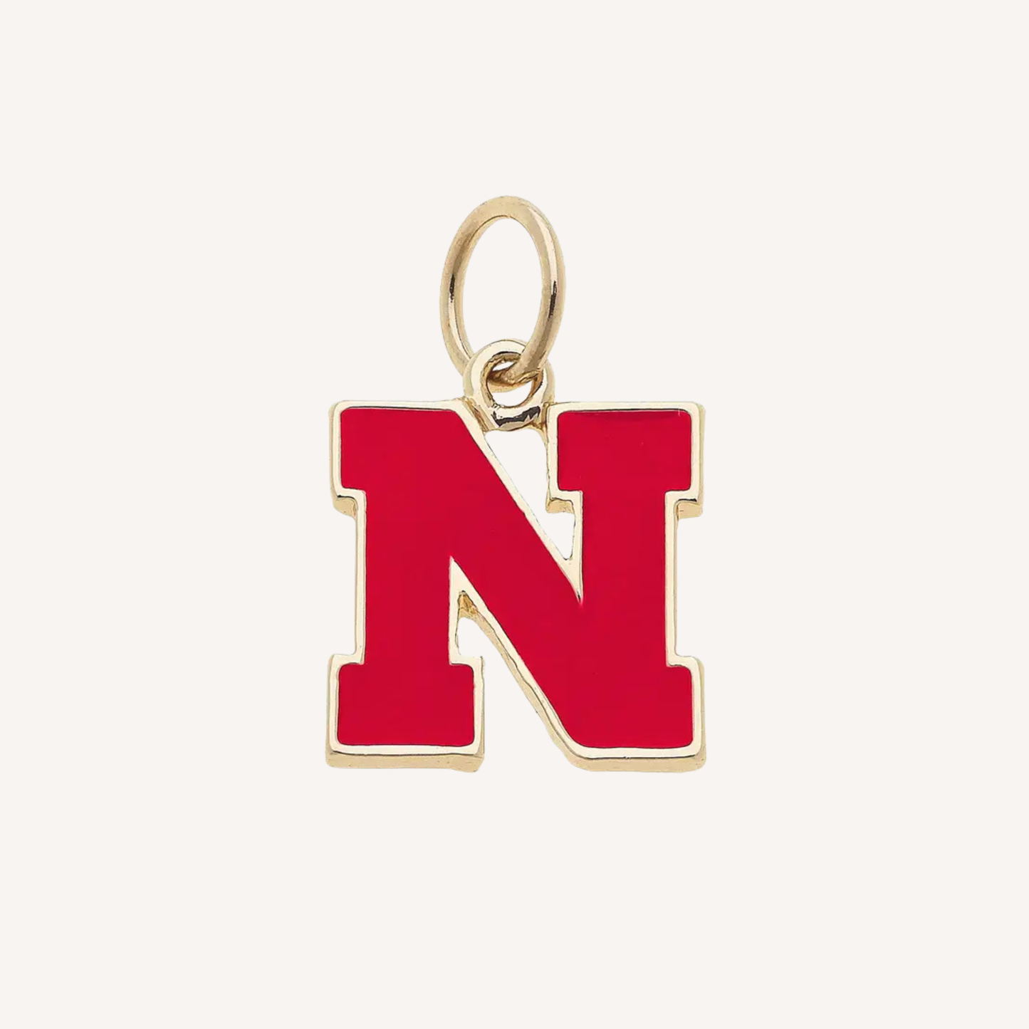 Large Nebraska Cornhuskers Logo Charm