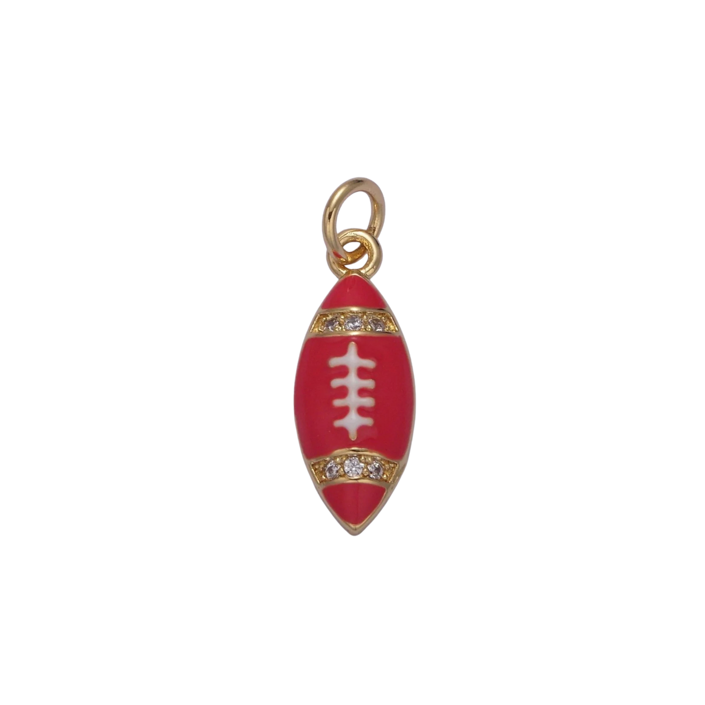 Small Football Charm