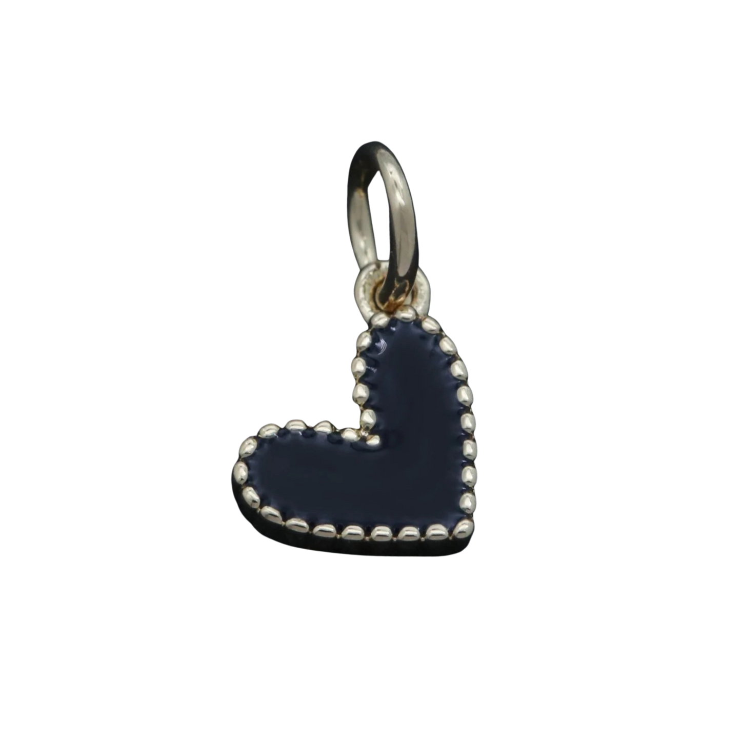 Mini Gold Colored Heart Charms