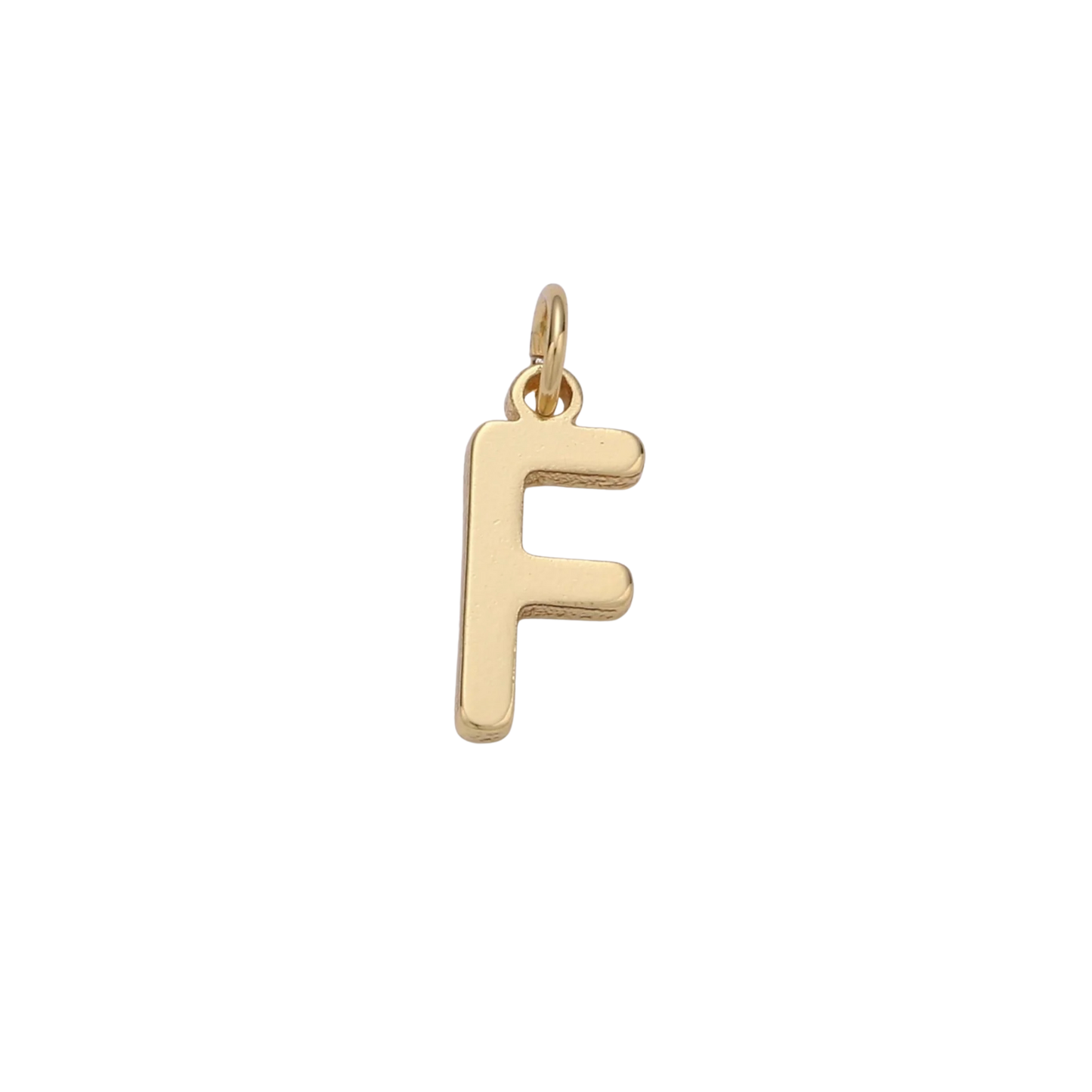 Mini Gold Initial Charm