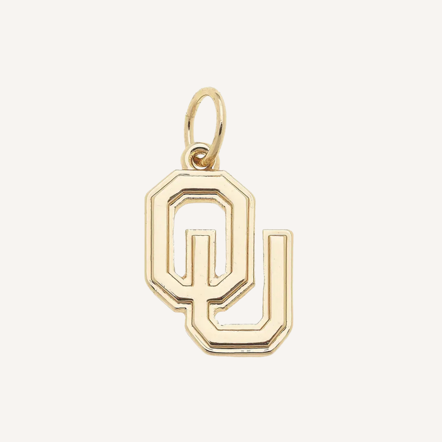 Large Oklahoma Sooners Logo Charm