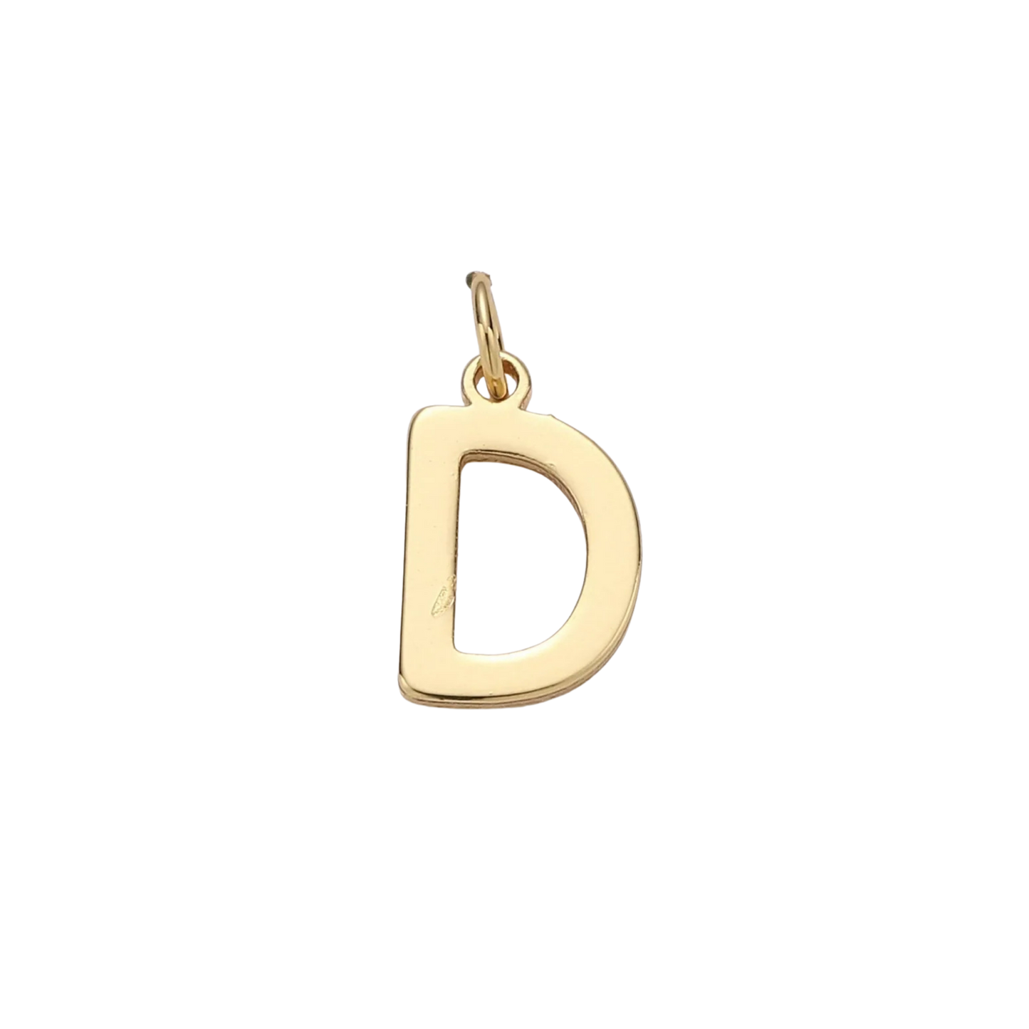 Mini Gold Initial Charm