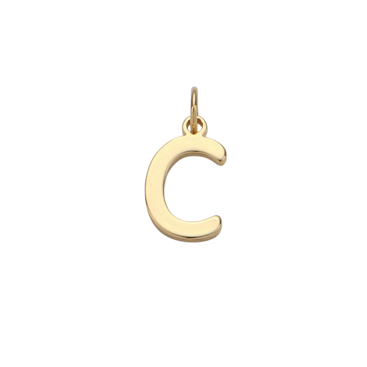 Mini Gold Initial Charm