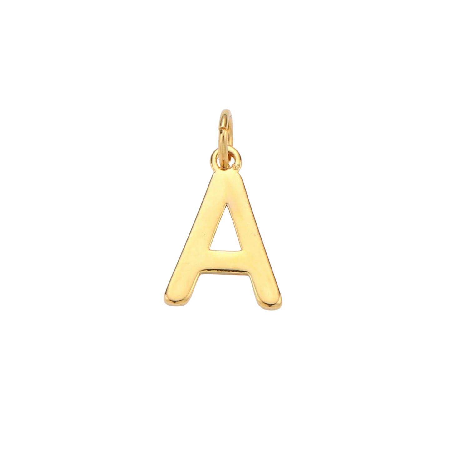 Mini Gold Initial Charm