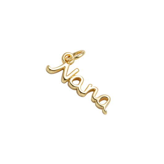 Small "Nana" Word Charm