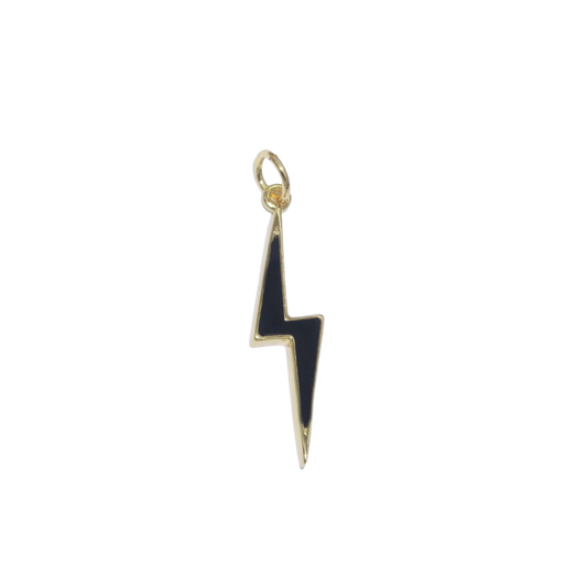 Medium Lightning Bolt Charm