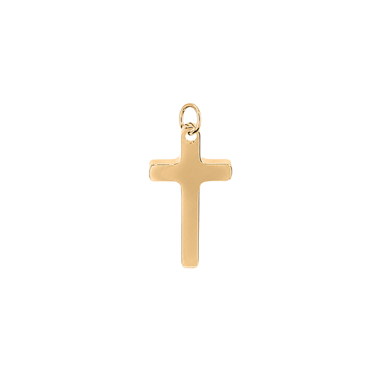 Small Gold Cross Charm