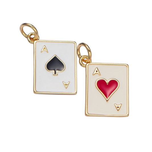 Medium Ace Card Charm