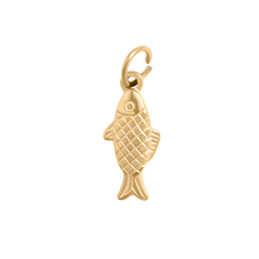 Medium Gold Fish Charm