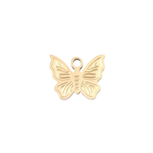 Mini Gold Butterfly Charm