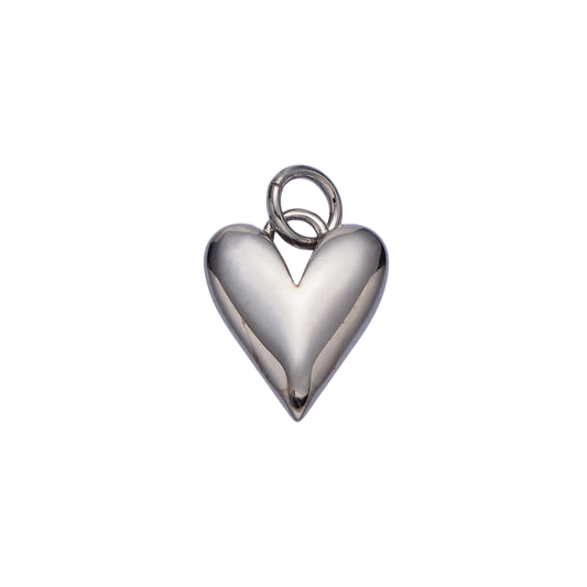 Mini Silver Heart Charm