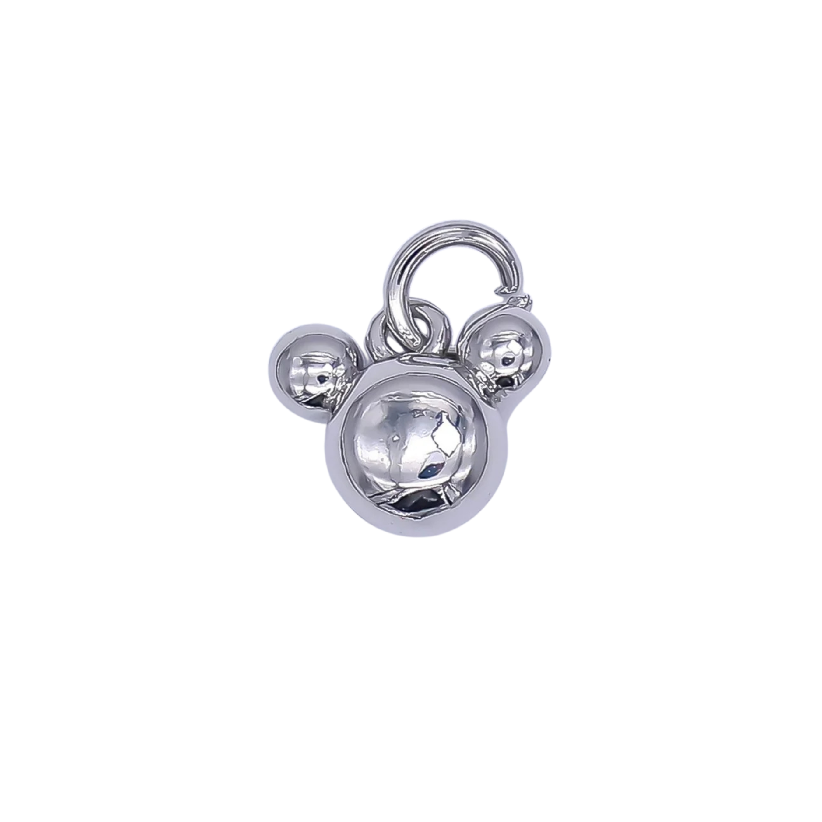 Mini Silver Mouse Charm – Fable Lane LLC