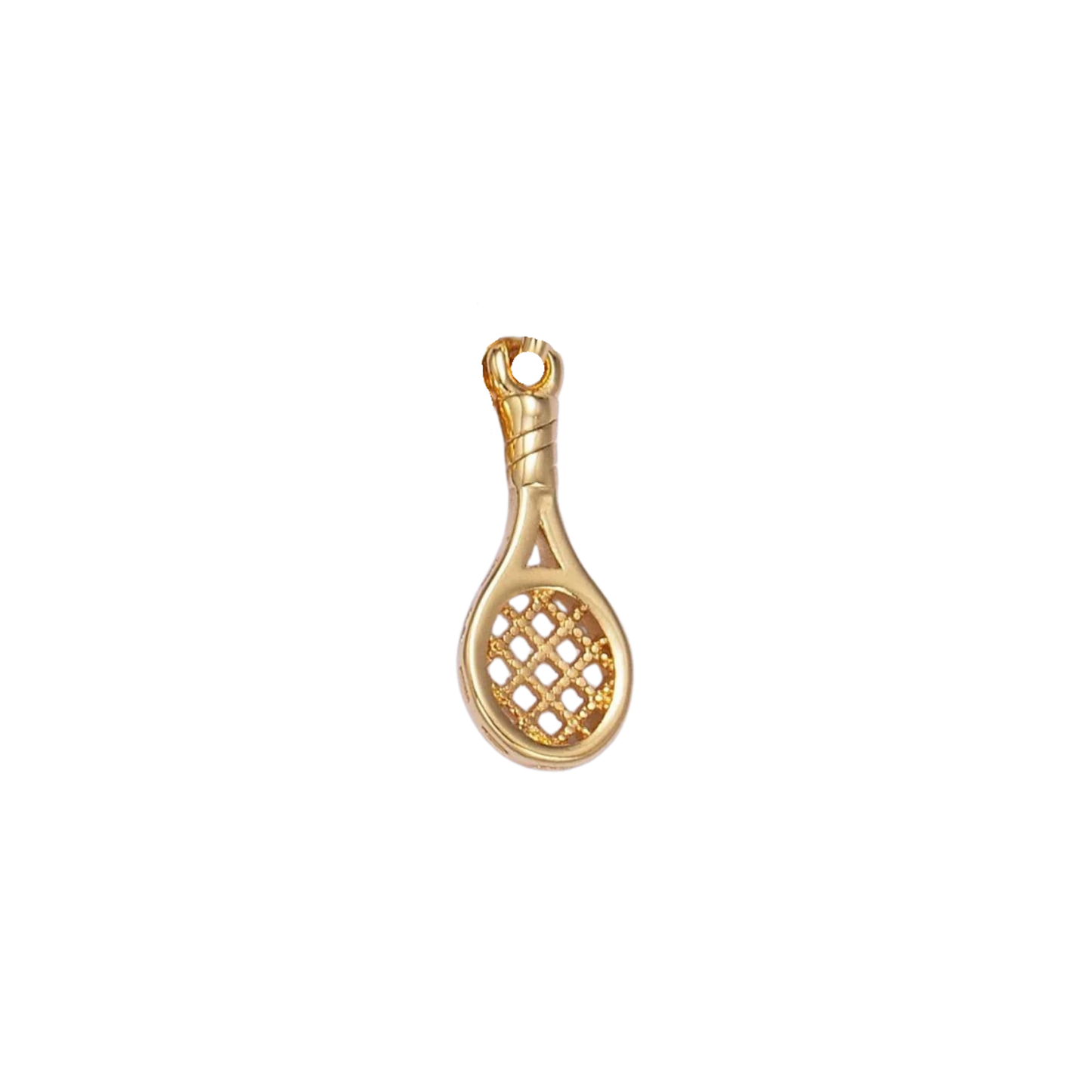 Mini Tennis Racket Charm