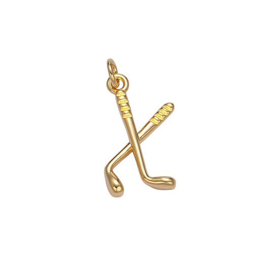 Medium Golf Clubs Charm