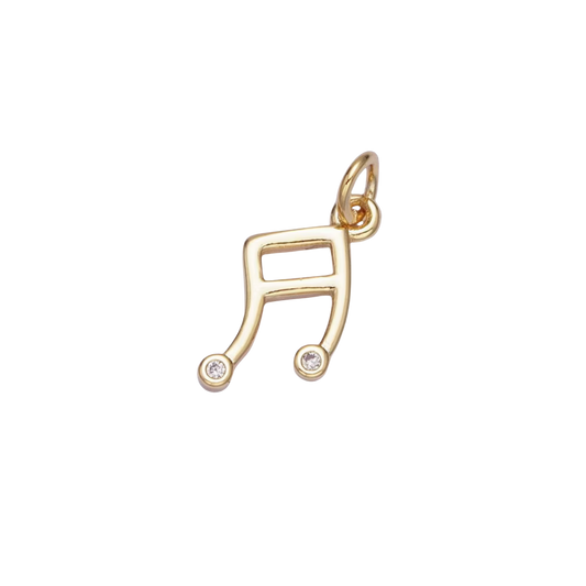 Mini Music Note Charm