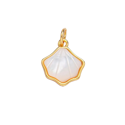 Small Pearl Shell Charm
