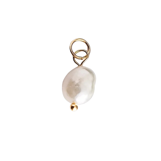 Small Pearl Charm