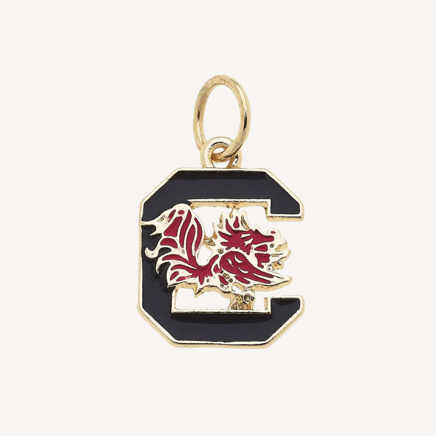 Large South Carolina Gamecocks Logo Charm