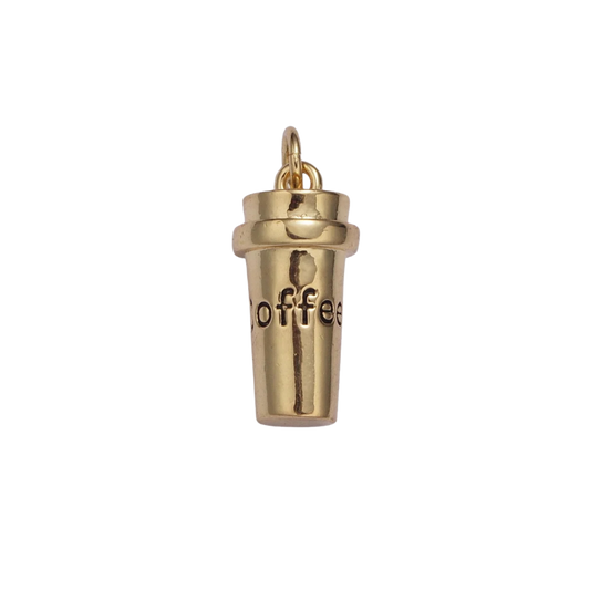 Medium Coffee Cup Charm