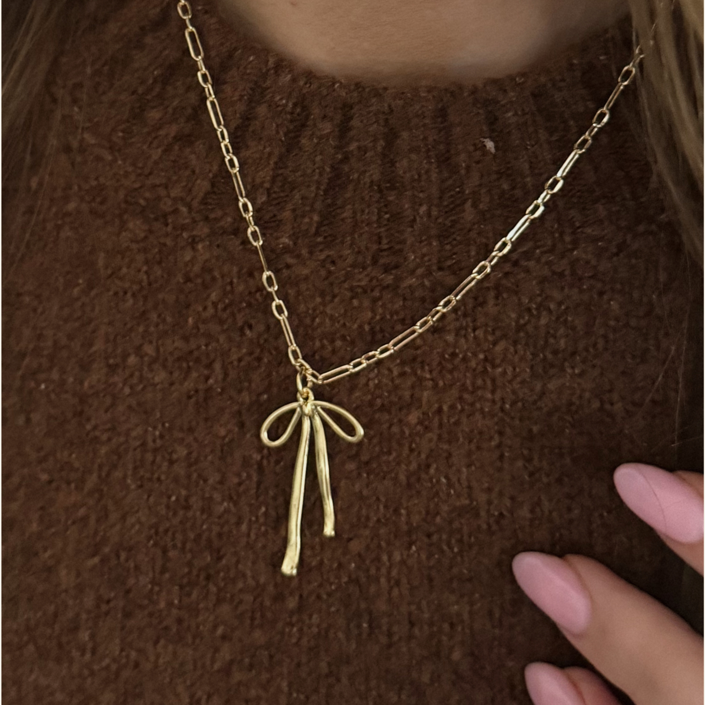 Large Bow Charm