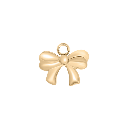 Small Simple Bow Charm