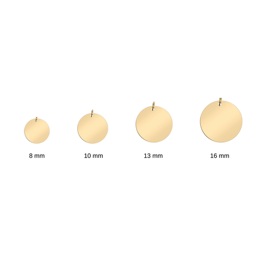 Disc Charms (Engravable)
