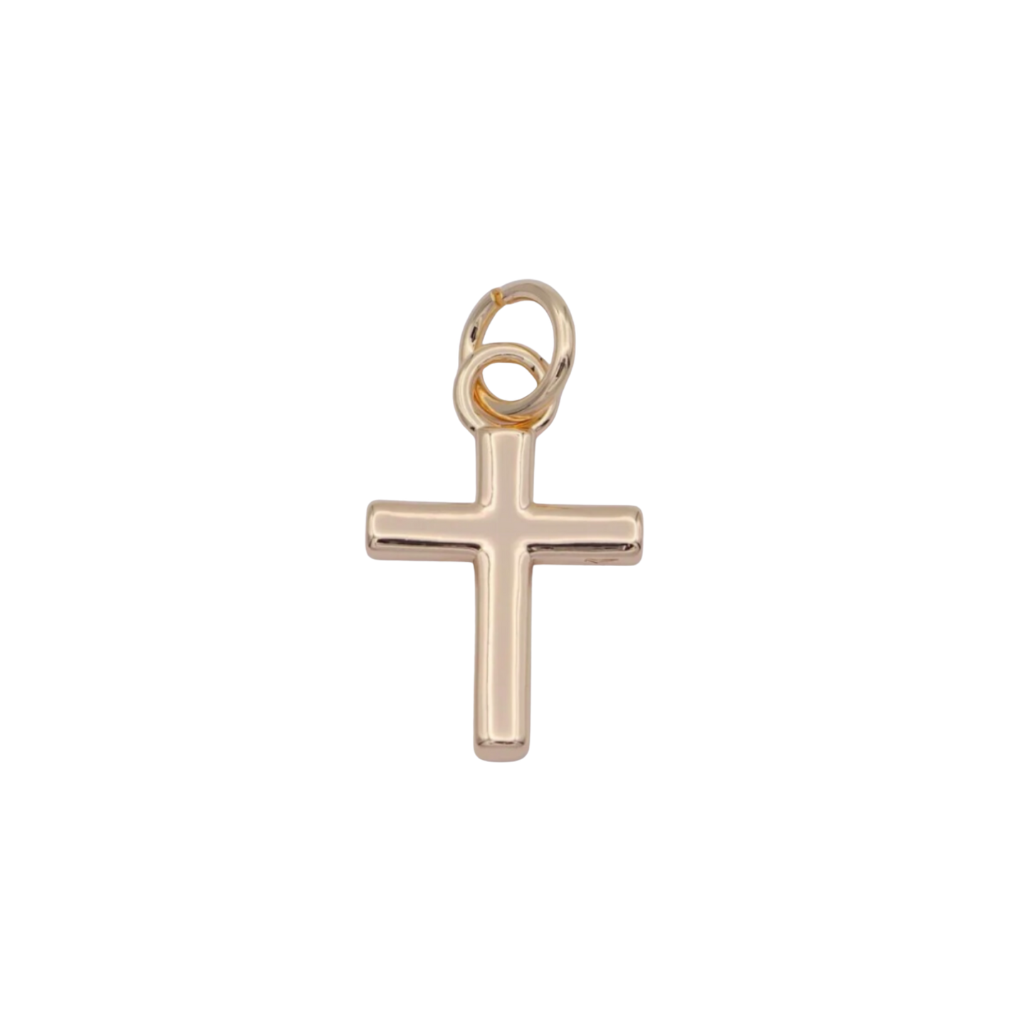 Gold Cross Charm