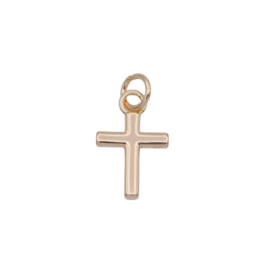 Gold Cross Charm