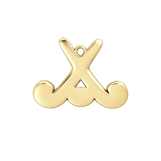 Large Field Hockey Charm