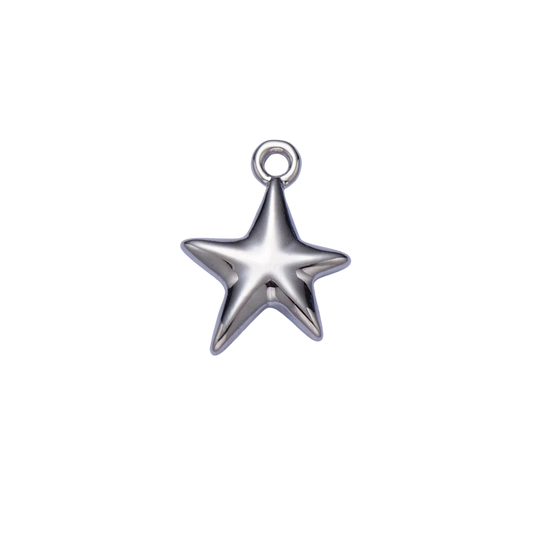 Mini Silver Star Charm