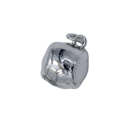 Small Silver Baseball/Softball Charm