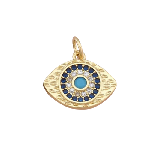 Medium Blue Evil Eye Charm