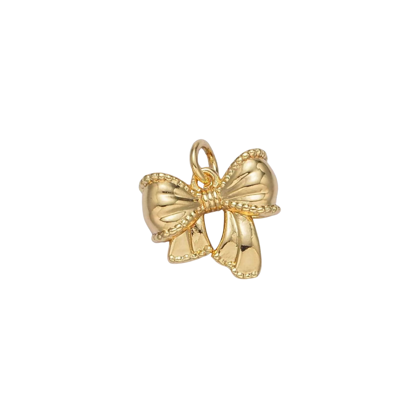 Mini Gold Bow Charm