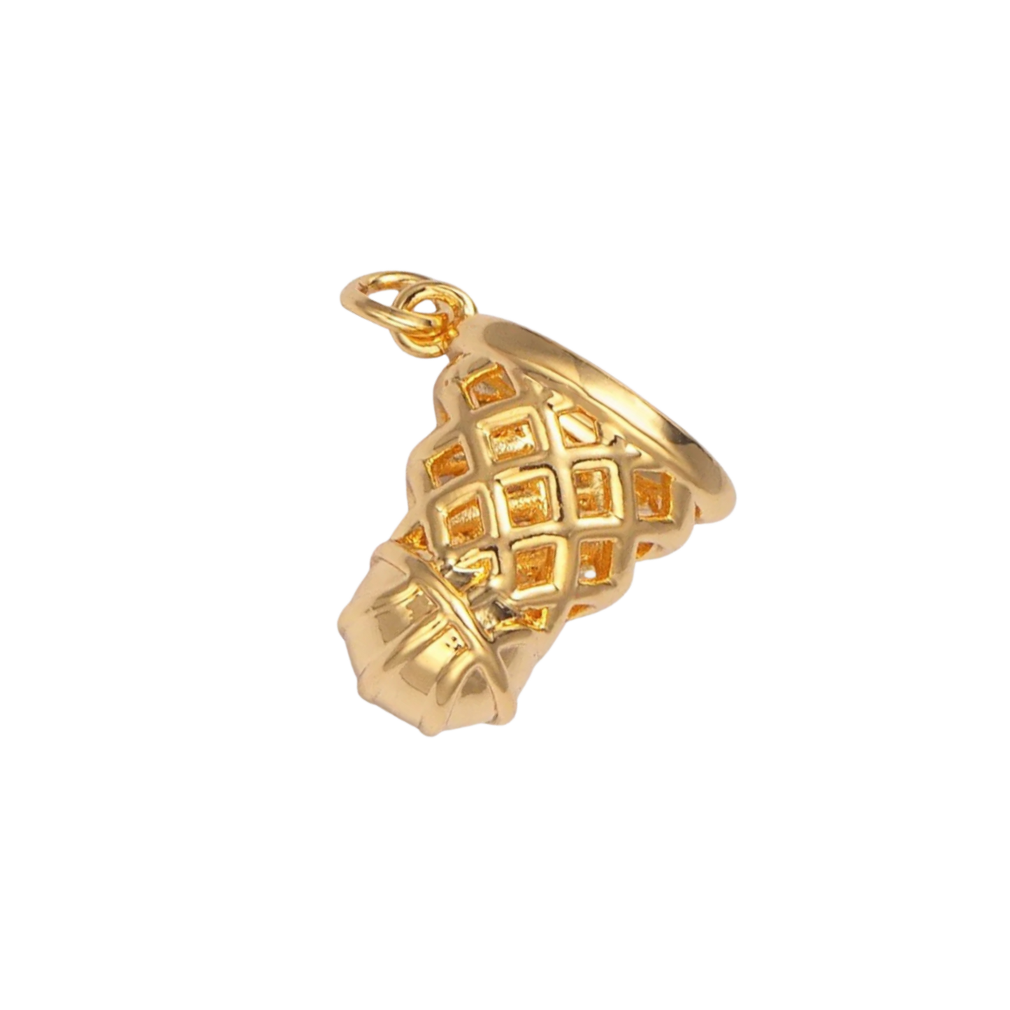 Medium Basketball Hoop Charm
