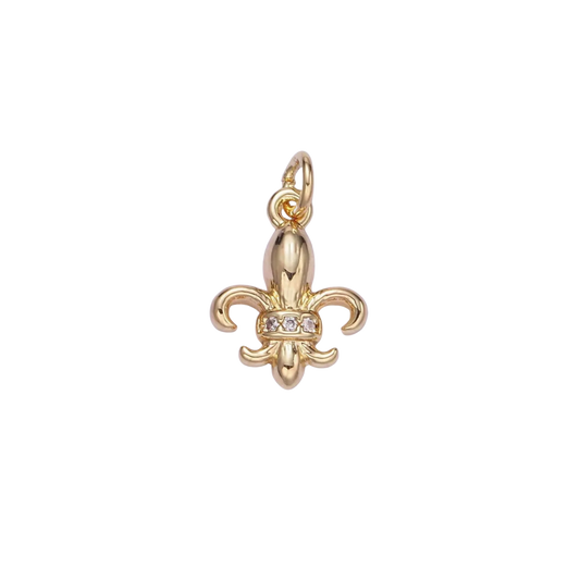 Mini Fleur de Lis Charm
