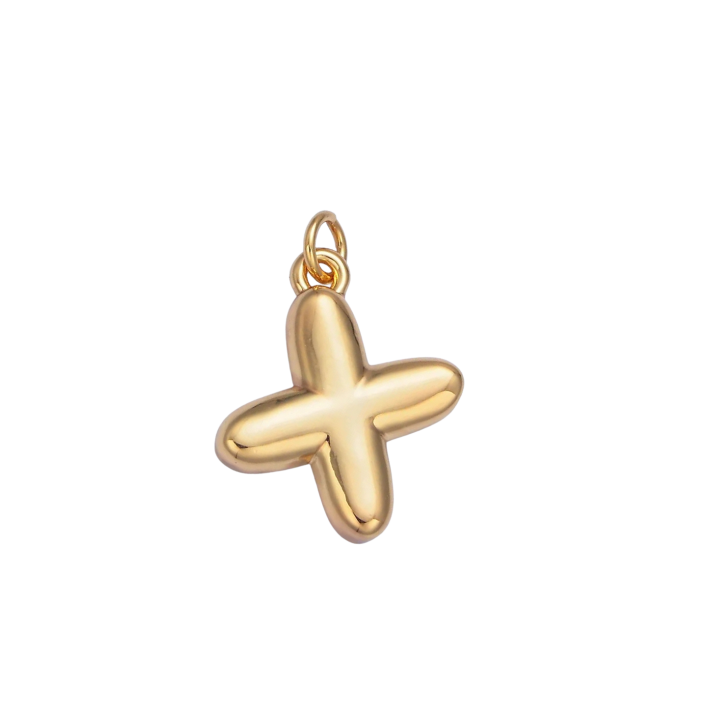 Mini Bubble Initial Charm