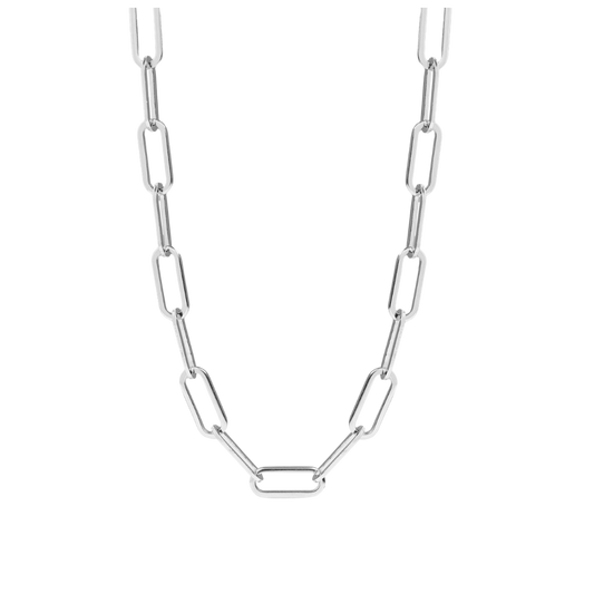 Silver Large Sage Necklace