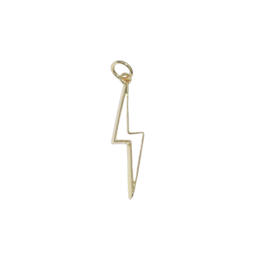 Medium Lightning Bolt Charm